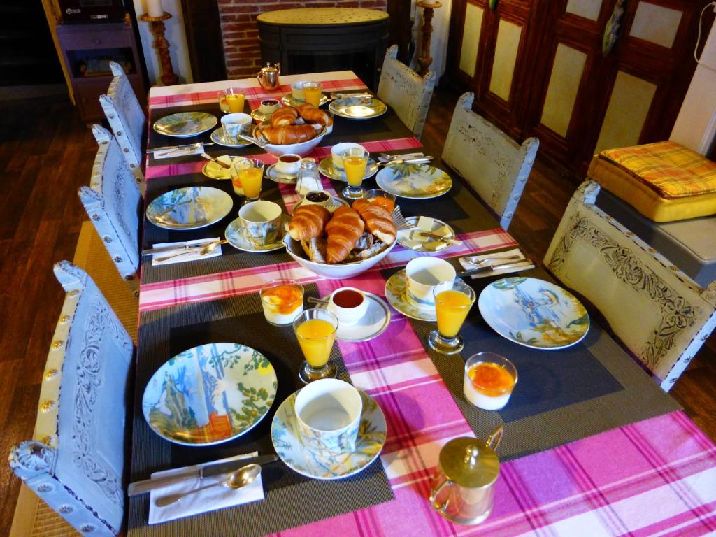 Jídlo v bed and breakfast nebo okolí