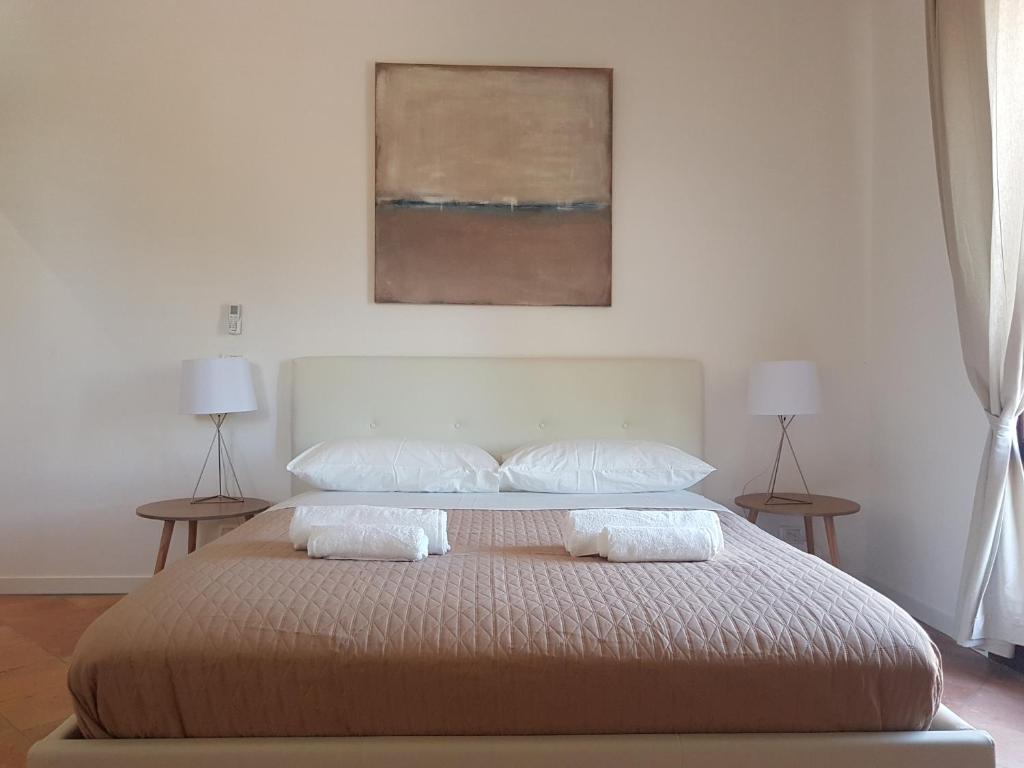 Postel nebo postele na pokoji v ubytování Maremosso