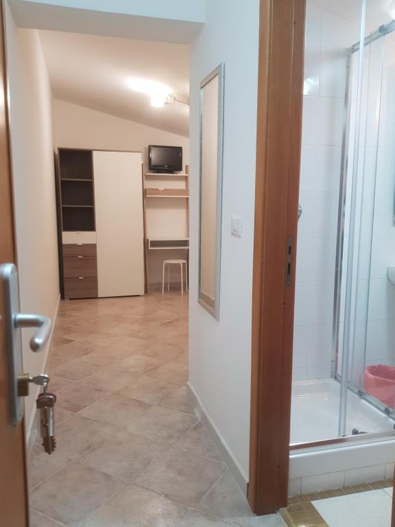 Koupelna v ubytování B&B Dimora del centro