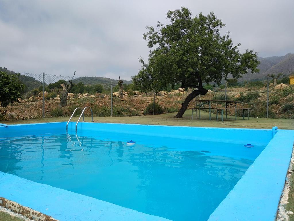 Bazén v ubytování Finca El Carrascal nebo v jeho okolí