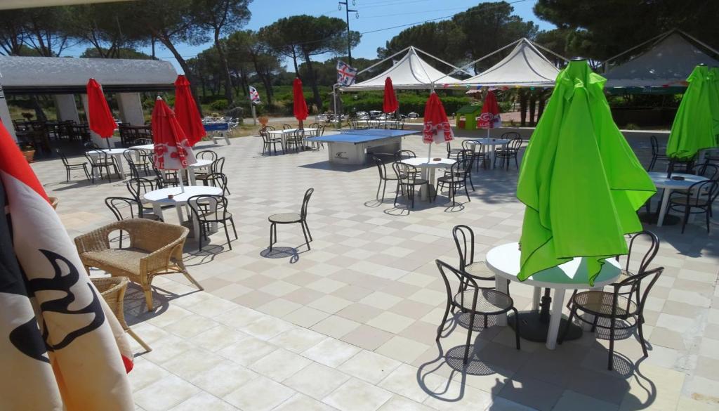 Restaurace v ubytování Villaggio Camping Nurral