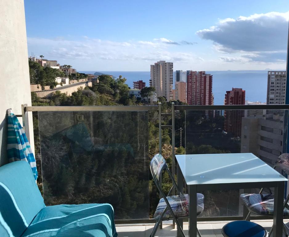 Balkón nebo terasa v ubytování Apartment