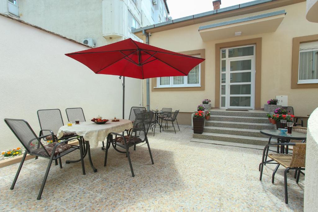 Balkón nebo terasa v ubytování Villa Prestige