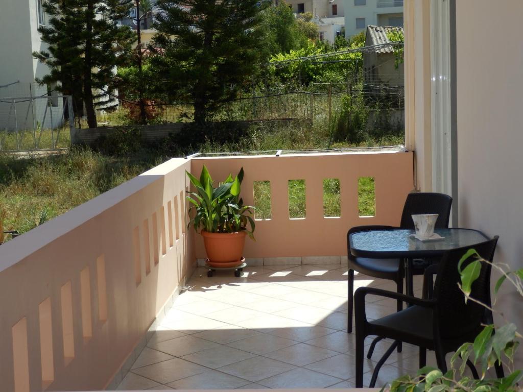 Balkón alebo terasa v ubytovaní Charisma Apartment