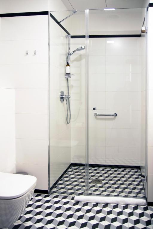 Koupelna v ubytování IBB Hotel Gdańsk