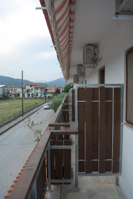Nespecifikovaný výhled na hory nebo výhled na hory při pohledu z hotelu