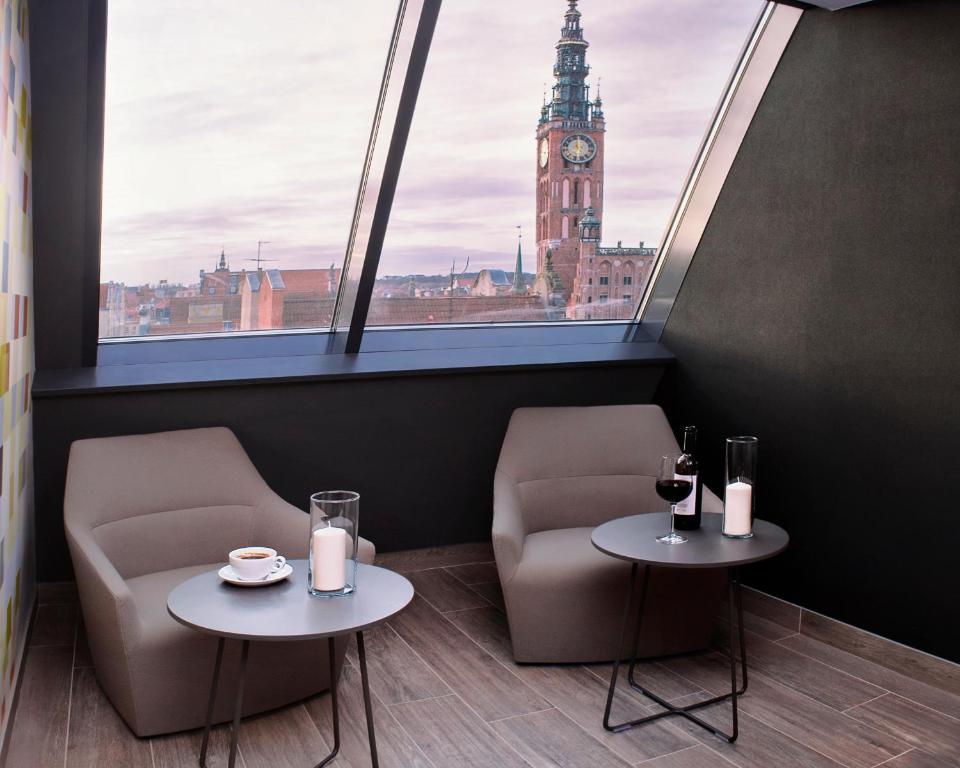 Posezení v ubytování IBB Hotel Gdańsk