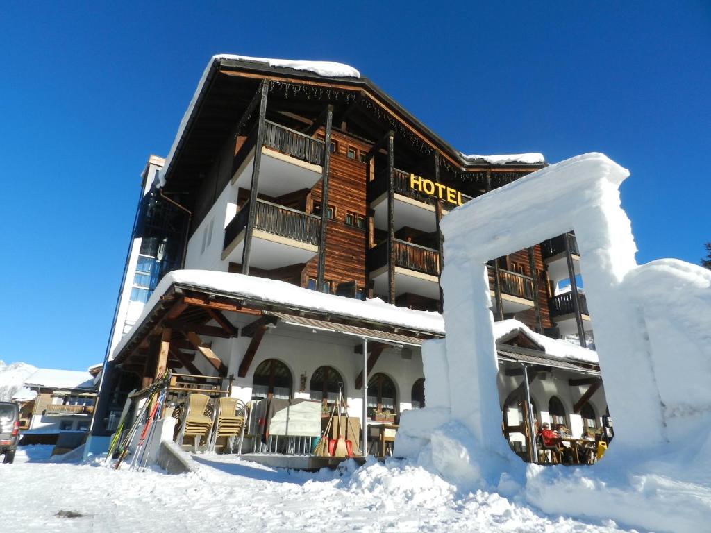 Hotel Walser v zimě