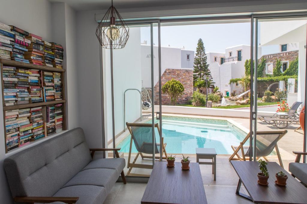 Bazén v ubytování Argo Boutique Hotel nebo v jeho okolí