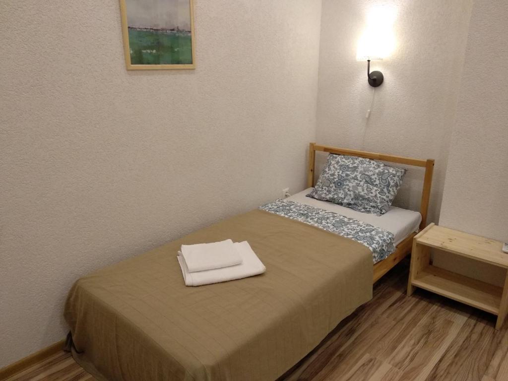 Postel nebo postele na pokoji v ubytování Apartments na Beregu