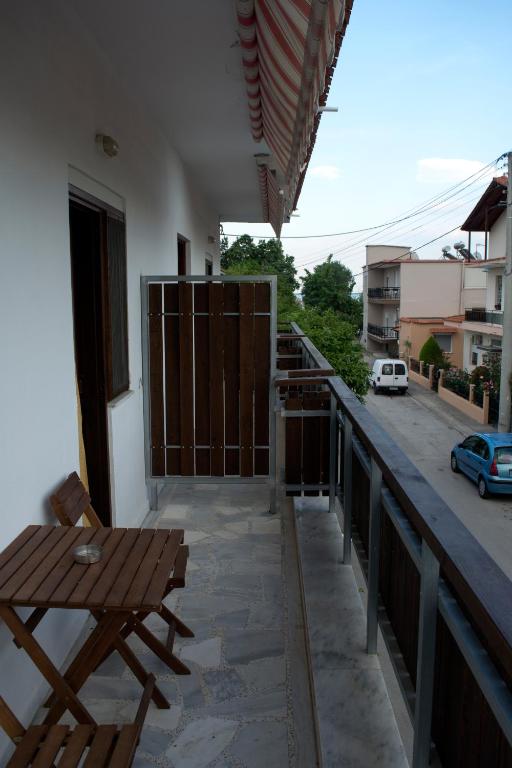 Balkón nebo terasa v ubytování Hotel Paralia