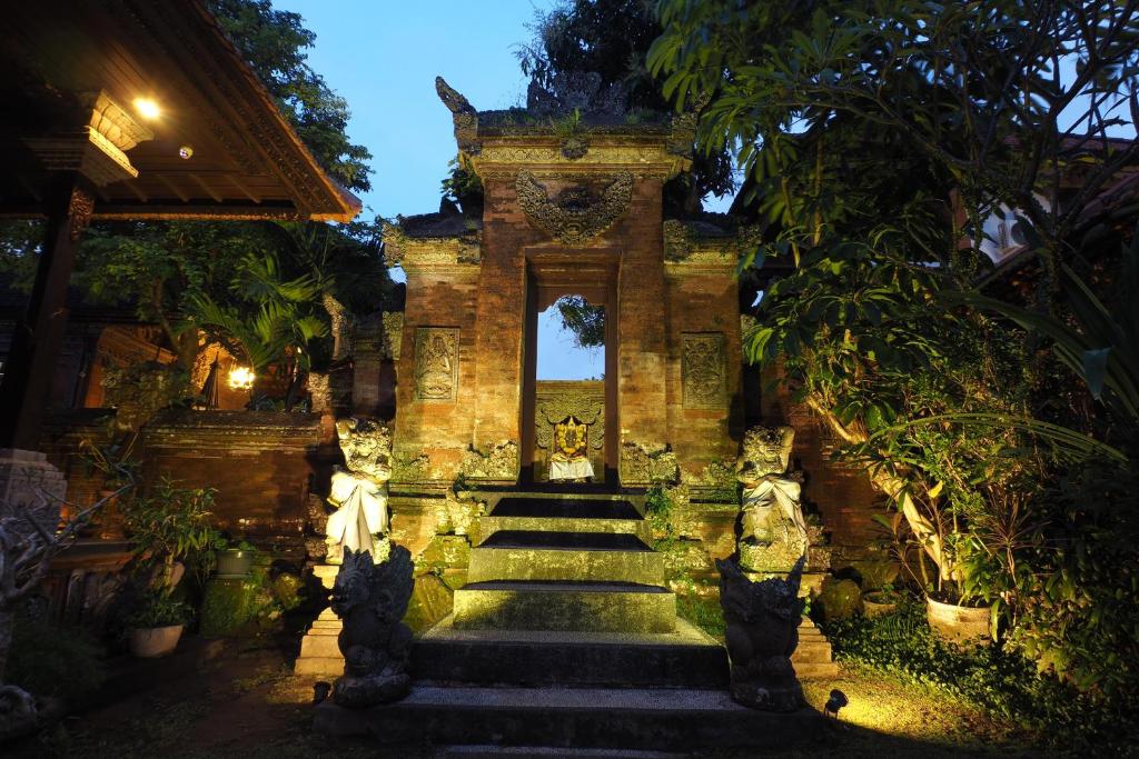 Zahrada ubytování Puri Anyar Heritage