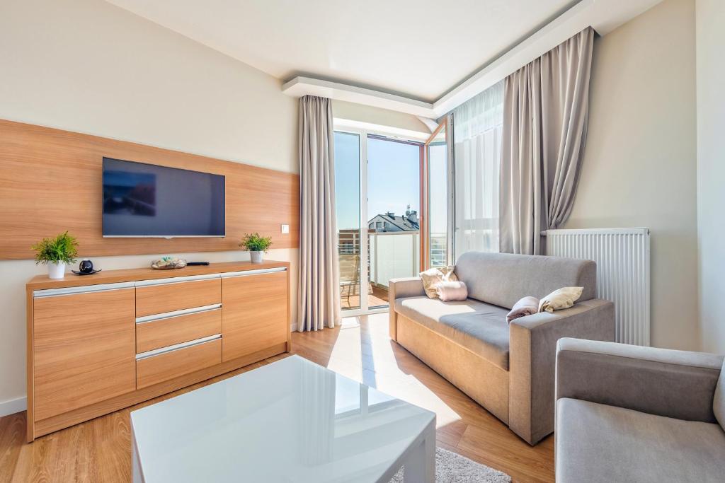Apartamenty Sun & Snow Marina Kąty Rybackie - blisko Zalewu Wiślanego i portu - One-Bedroom Apartment