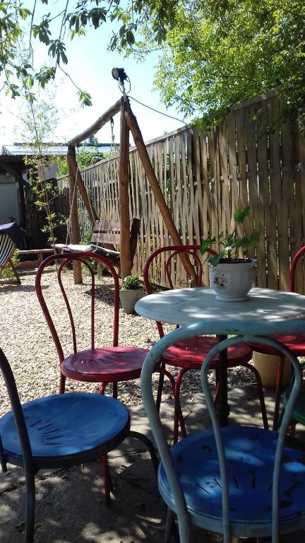 Balkón alebo terasa v ubytovaní Aliz Apartman