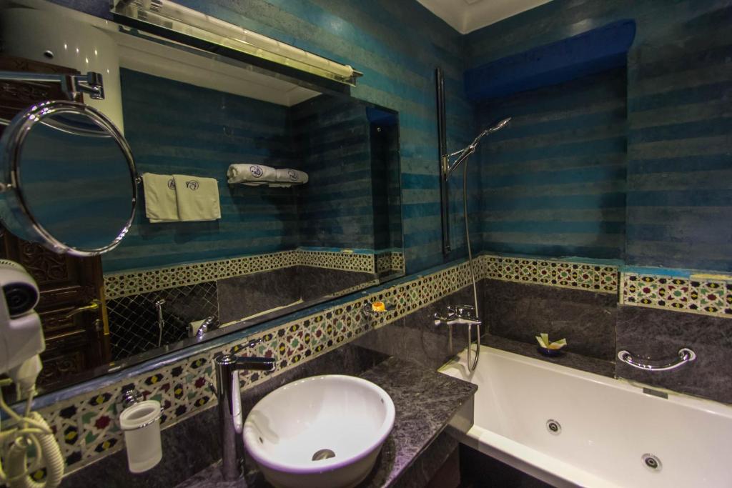 Koupelna v ubytování Riad Fes Andalucia