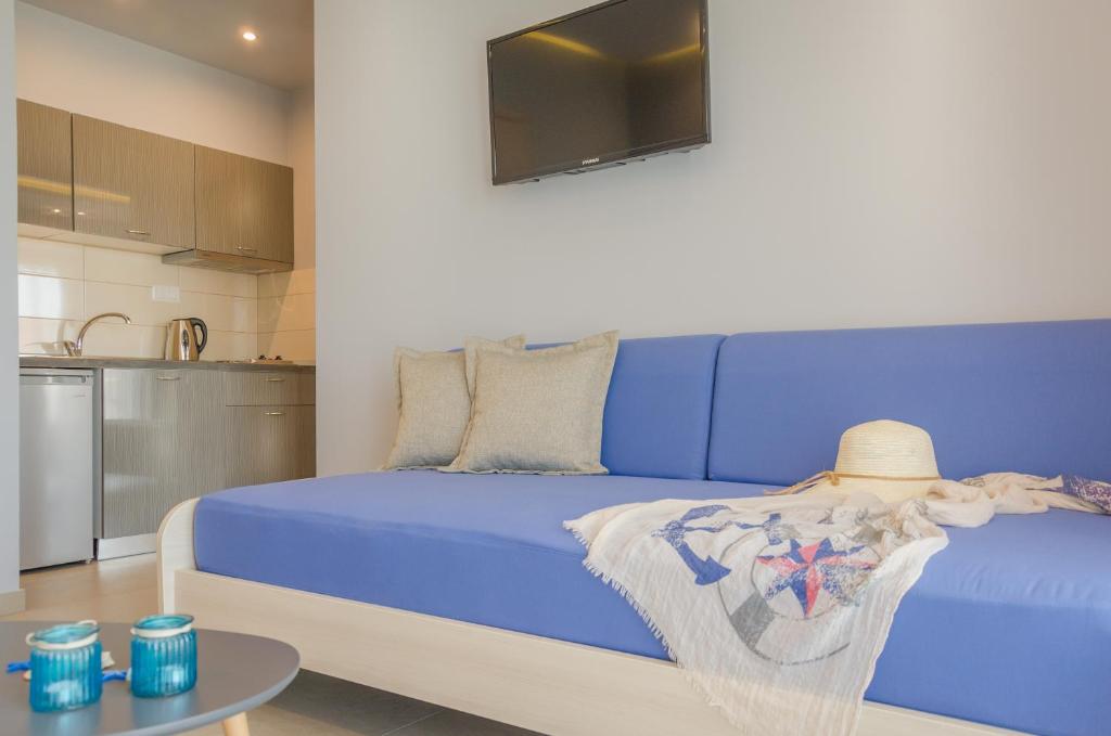 Kuchyň nebo kuchyňský kout v ubytování GiRene Apartments