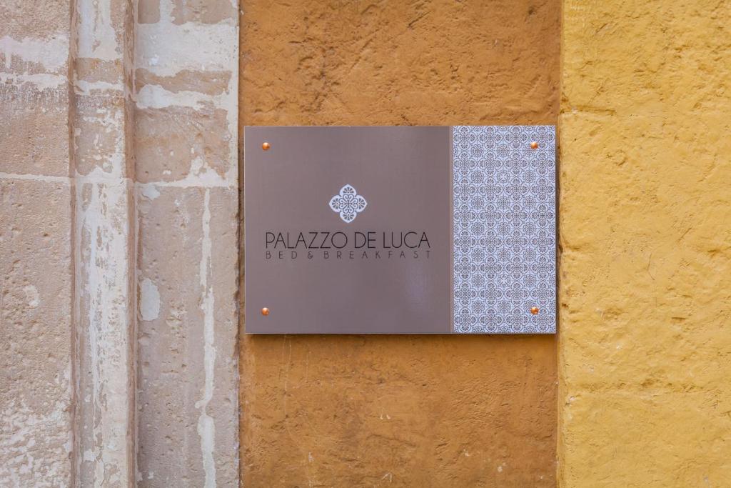 Certifikát, hodnocení, plakát nebo jiný dokument vystavený v ubytování Palazzo De Luca by Apulia Hospitality