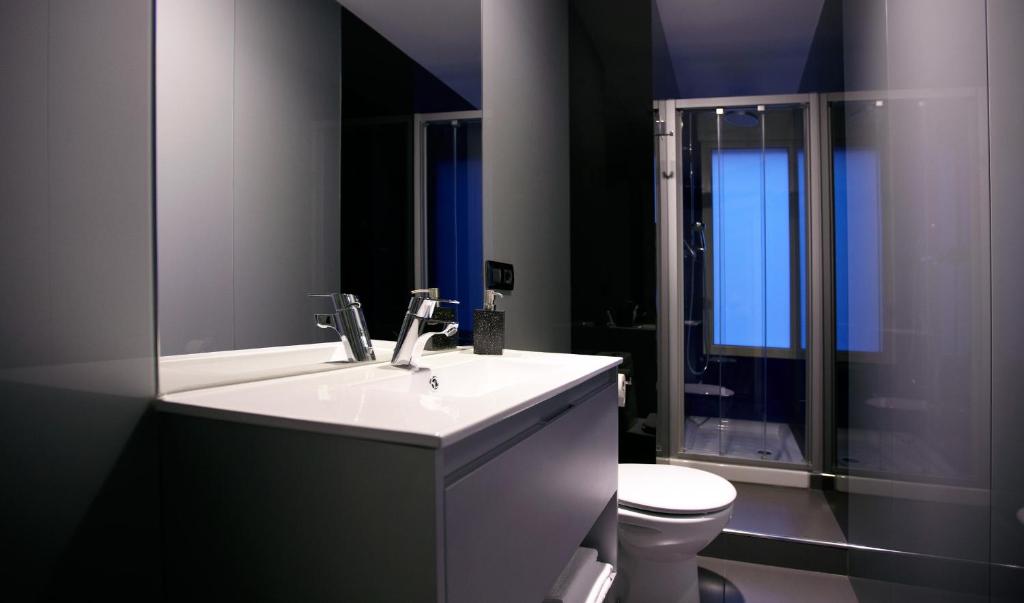 Kúpeľňa v ubytovaní Hostal Averroes