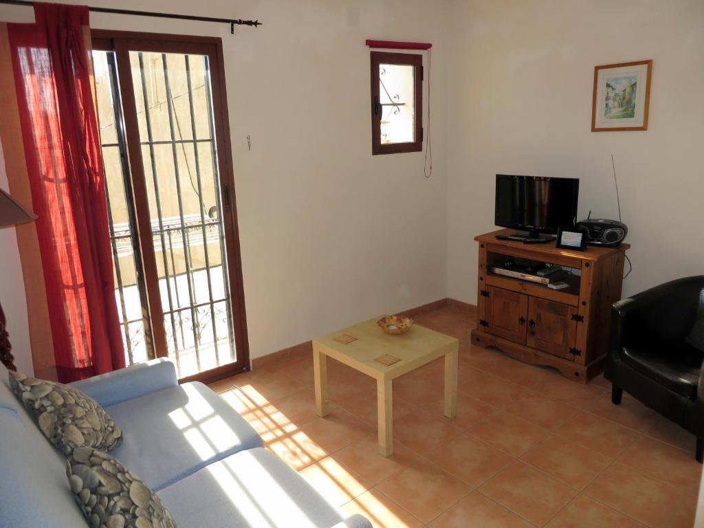 A television and/or entertainment centre at Piso Mettenza