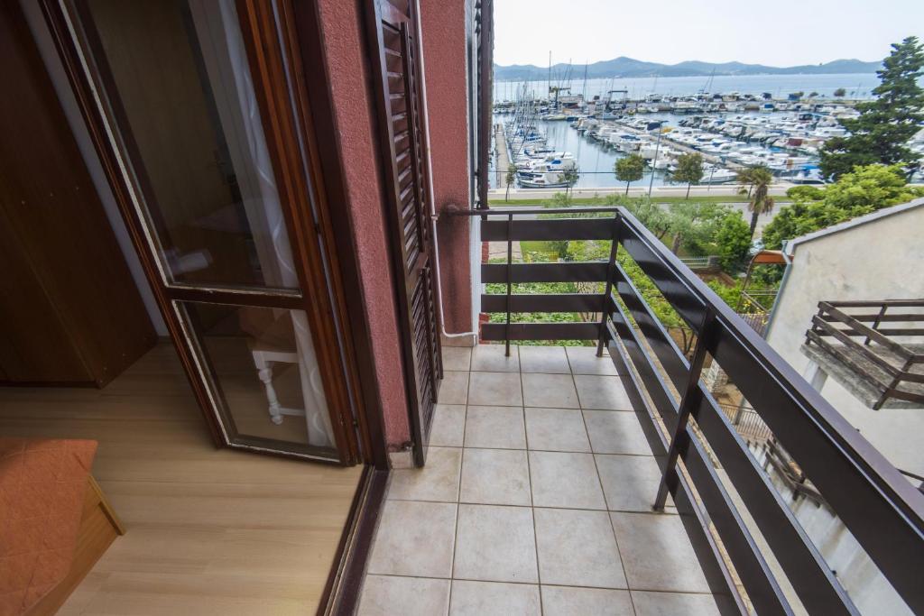 Balkón nebo terasa v ubytování Apartments Onorina