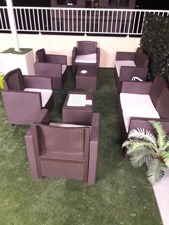 Posezení v ubytování Hotel Maxim