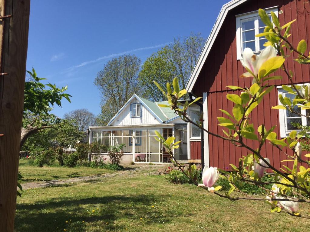 Zahrada ubytování Wannborga Vingård