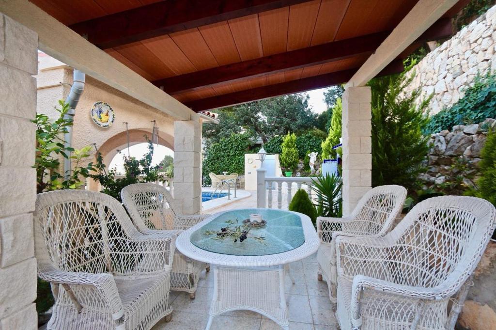 Zahrada ubytování Villa in Maryvilla