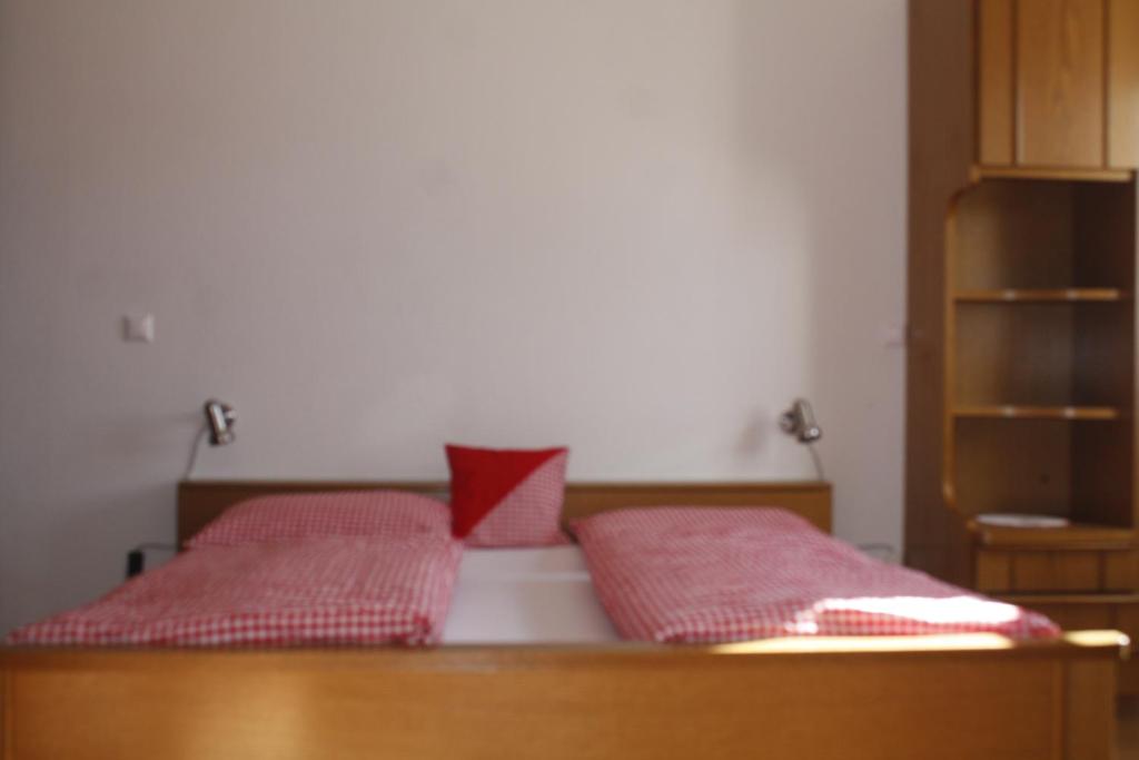 Postel nebo postele na pokoji v ubytování Le Maier