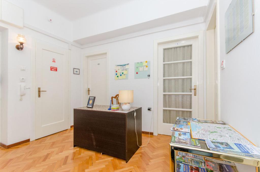 TV a/nebo společenská místnost v ubytování Guest house Levanda