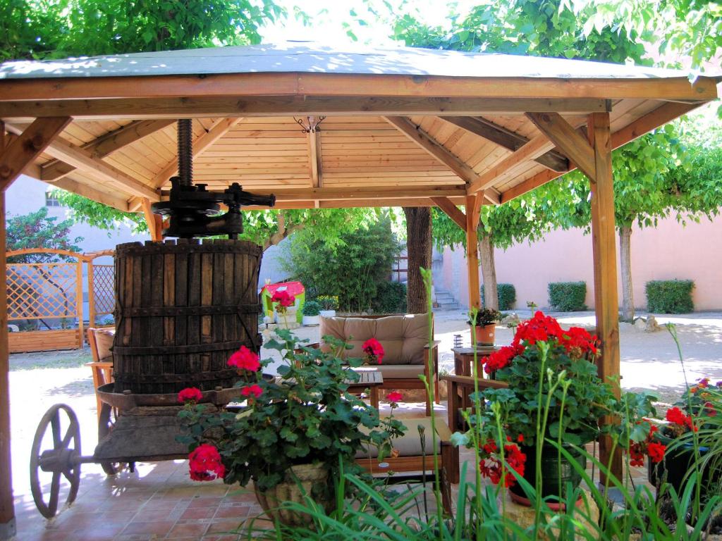 Zahrada ubytování Hostal Fabrellas