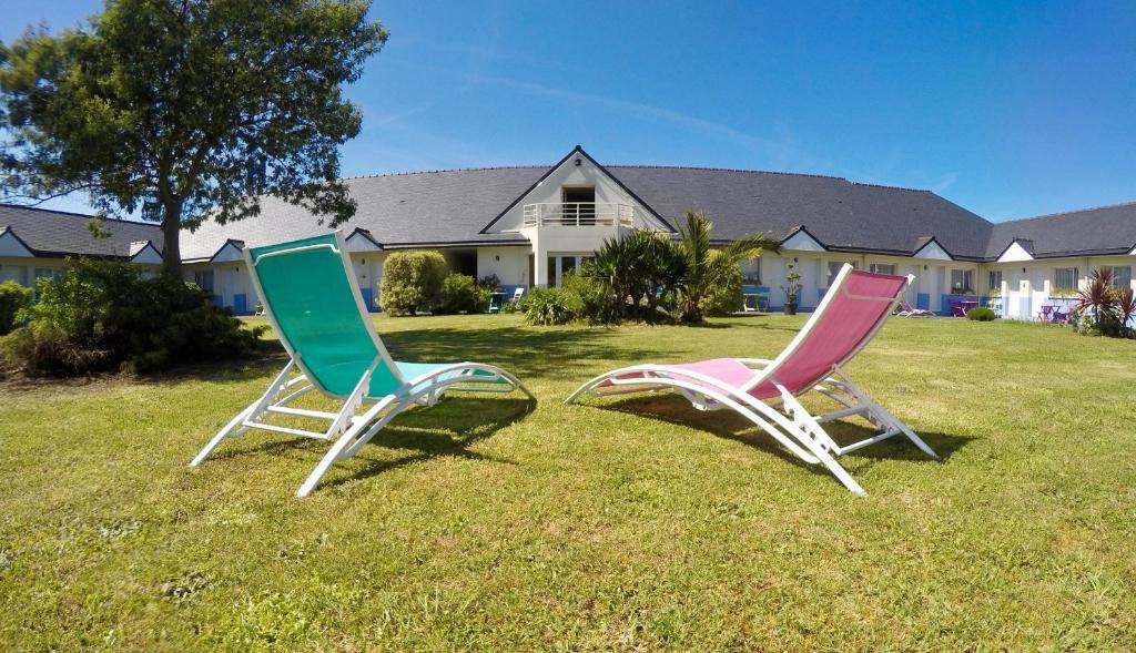Zahrada ubytování Hôtel Heod - Binic - Saint-Quay-Portrieux