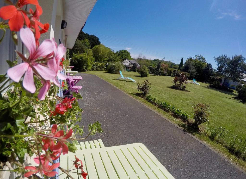 Zahrada ubytování Hôtel Heod - Binic - Saint-Quay-Portrieux