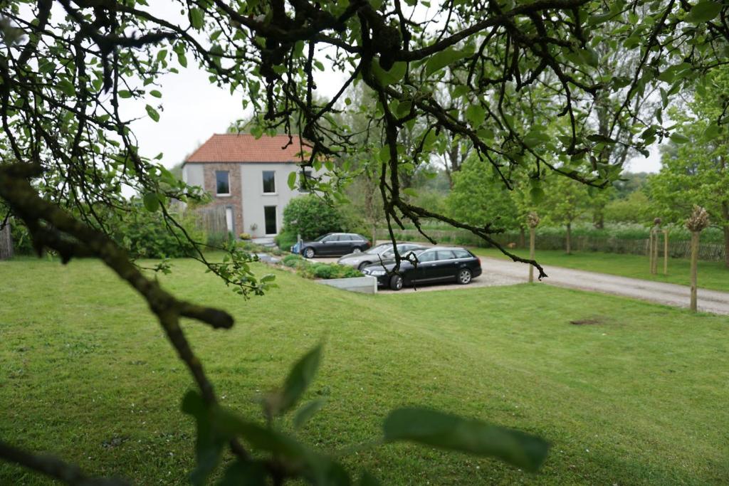 Zahrada ubytování B&B Scheldekant