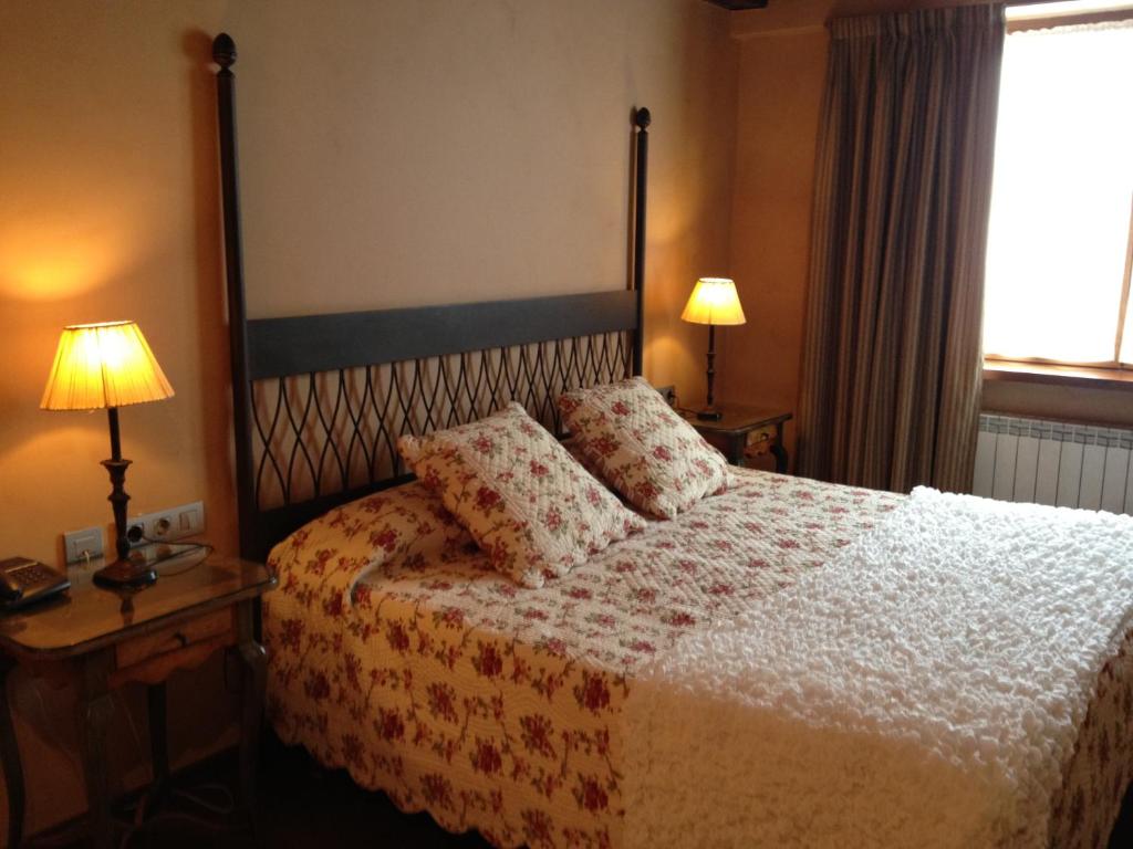 Postel nebo postele na pokoji v ubytování Hotel & Spa Casa Irene