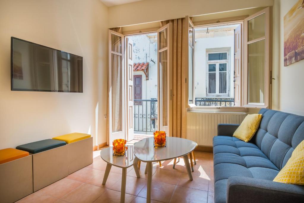 Posedenie v ubytovaní Maribella Residence Old Town Rethymno