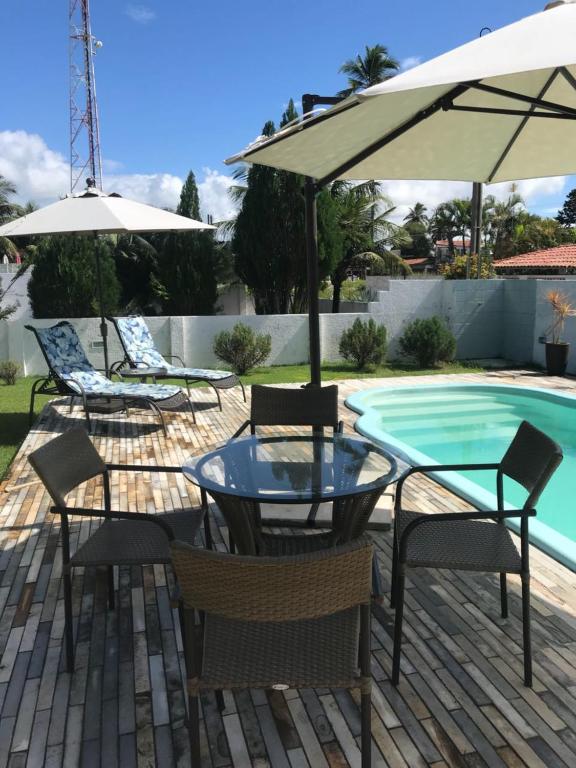  Serrambi - 4 quartos com piscina e churrasqueira
