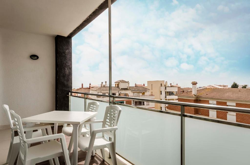 Balkón alebo terasa v ubytovaní Exe Cunit Suites & Spa