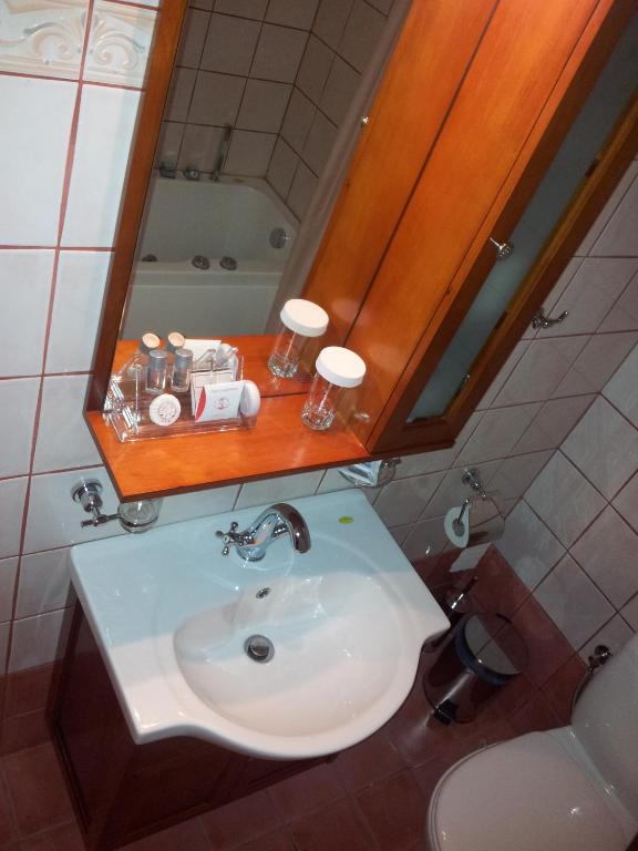 Kúpeľňa v ubytovaní Guesthouse Kleopatra's