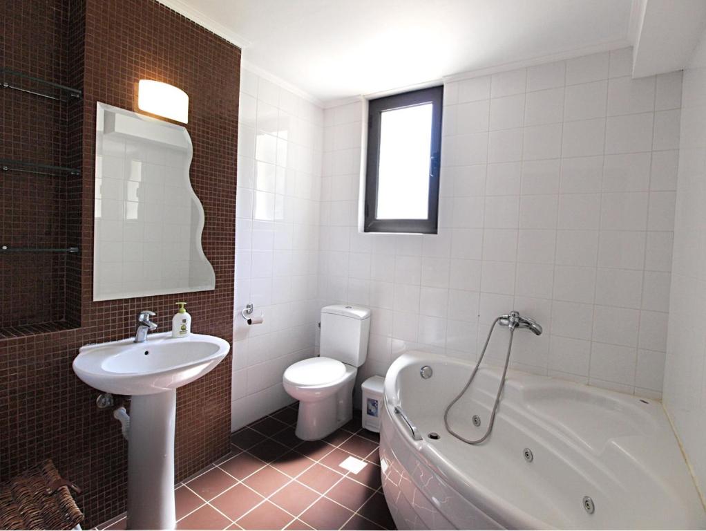 Koupelna v ubytování Villa Rotunda A
