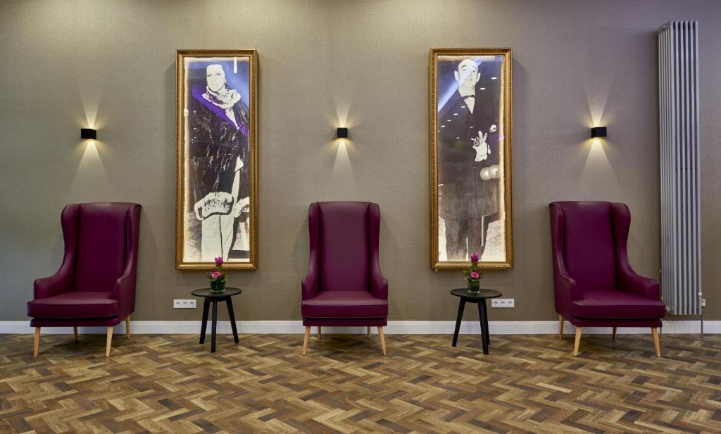Posezení v ubytování Hollywood Media Hotel am Kurfürstendamm