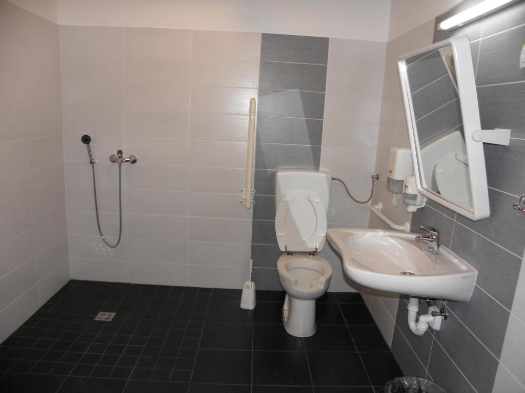Koupelna v ubytování Hostel Velenje