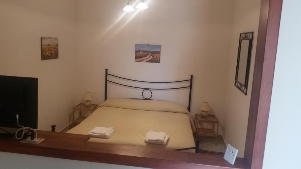 Postel nebo postele na pokoji v ubytování Barbara B&B