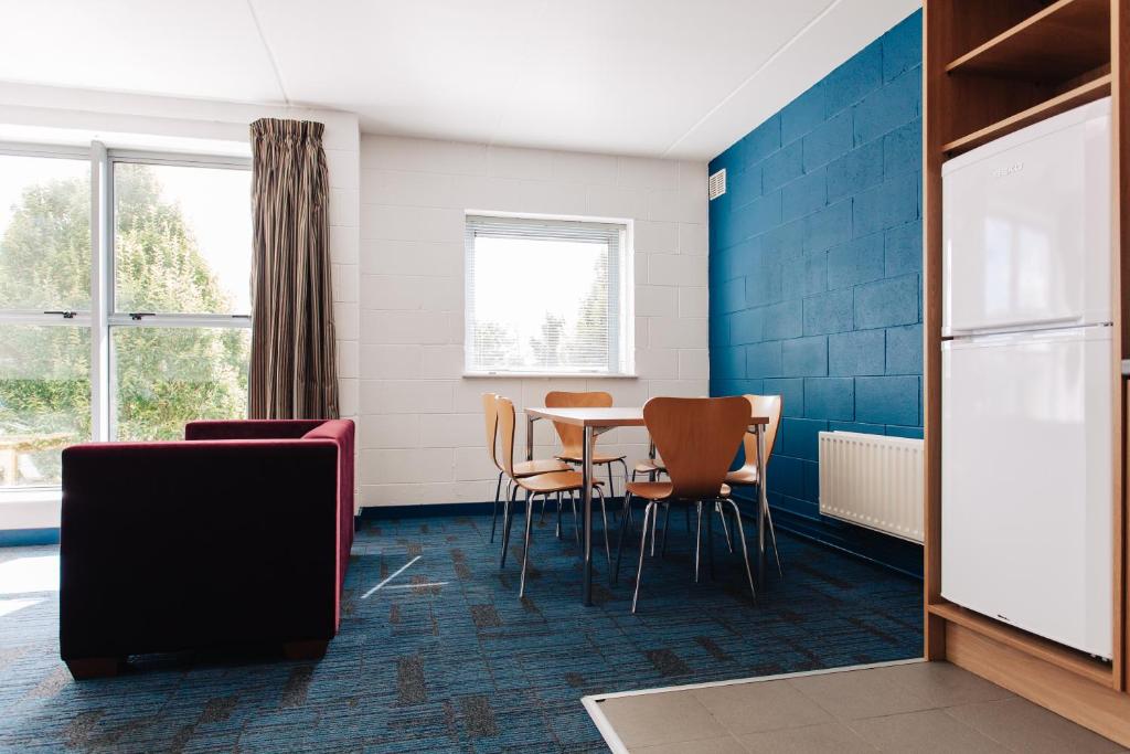 Posezení v ubytování DCU Apartments