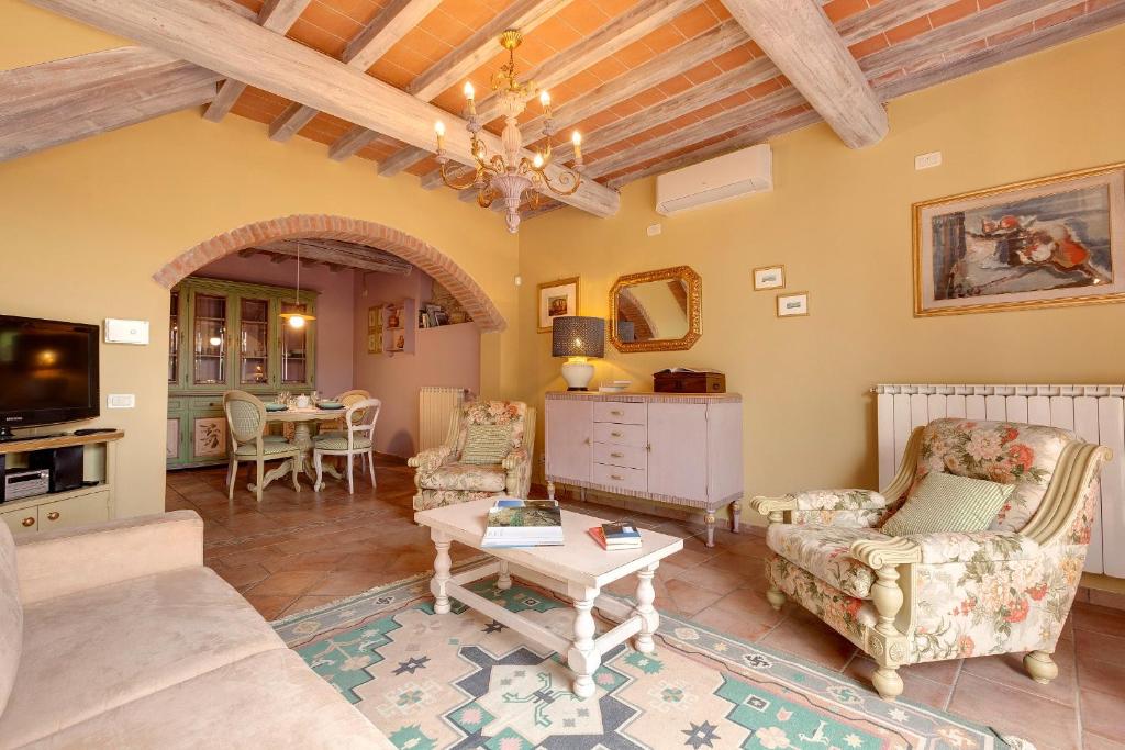 Zona d'estar a Podere Vignola