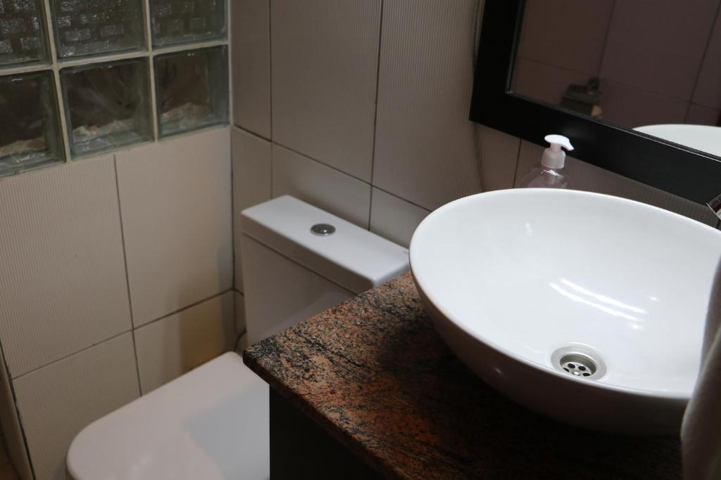 Koupelna v ubytování Gigiri Express Hotel