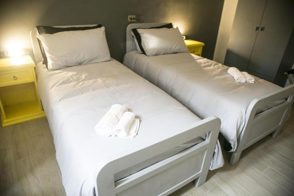 Postel nebo postele na pokoji v ubytování Lako Hostel