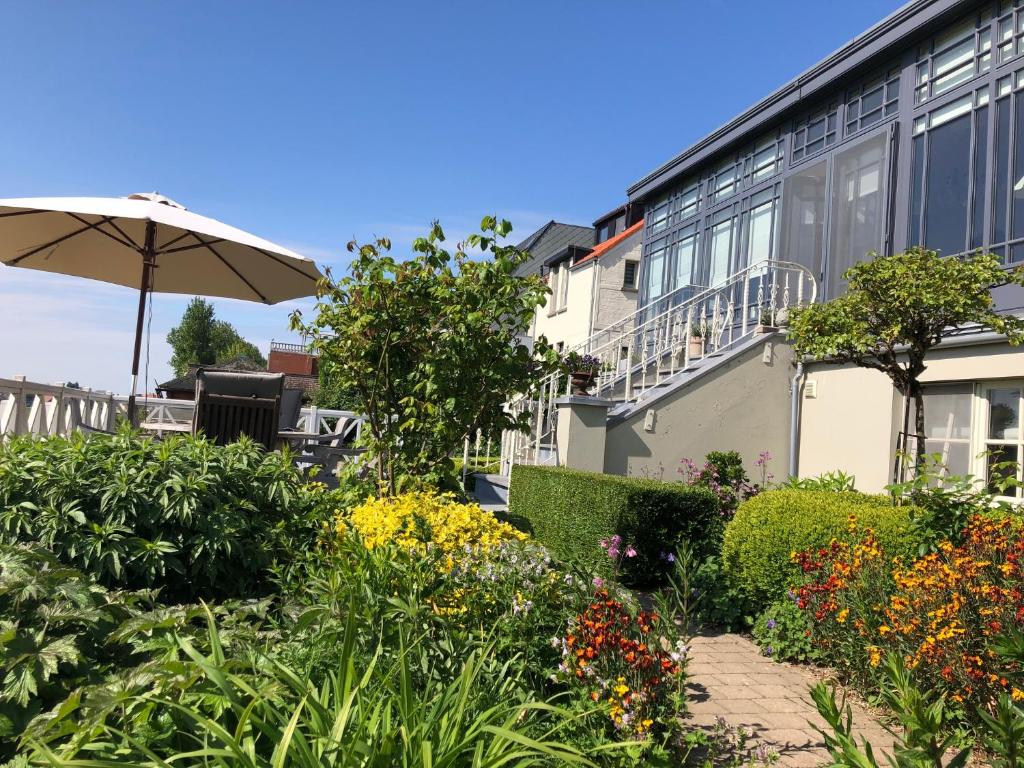 Zahrada ubytování Bed & Breakfast Het Zilte Zand - luxe ontbijt - gratis parking - Westende Middelkerke