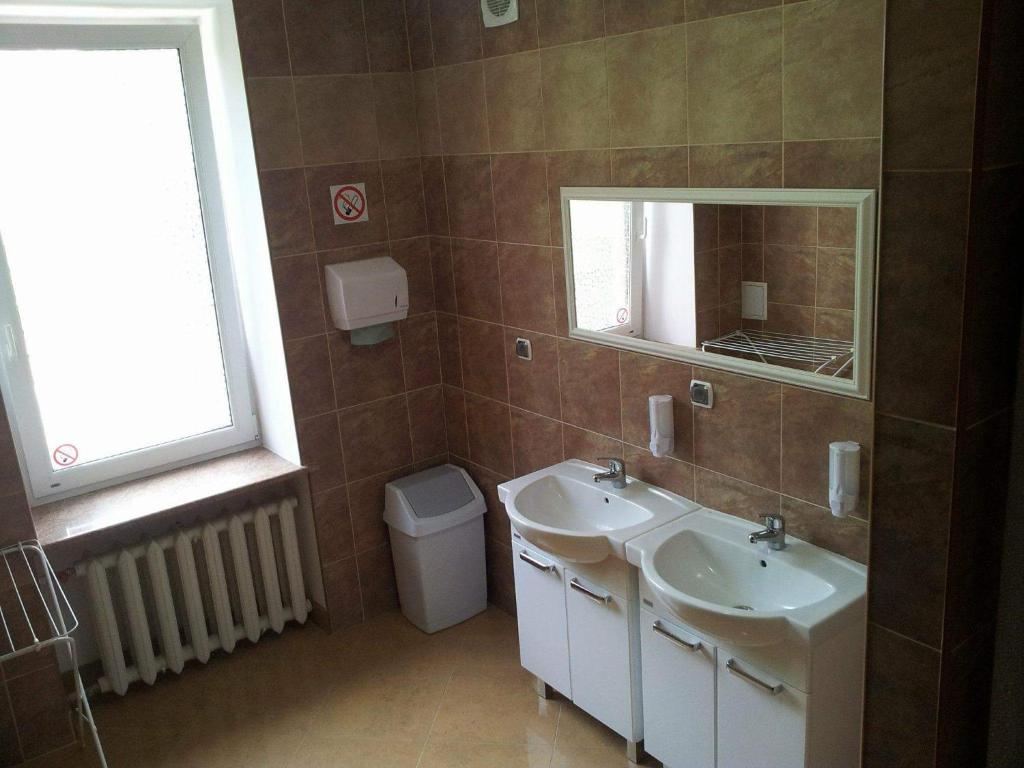 Koupelna v ubytování Hostel Maxim