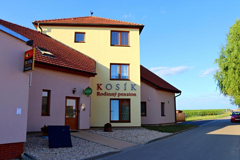 Budova, kde se penzion nachází