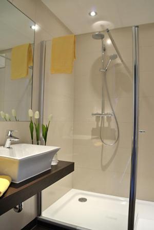 Koupelna v ubytování Hotel Prinzen